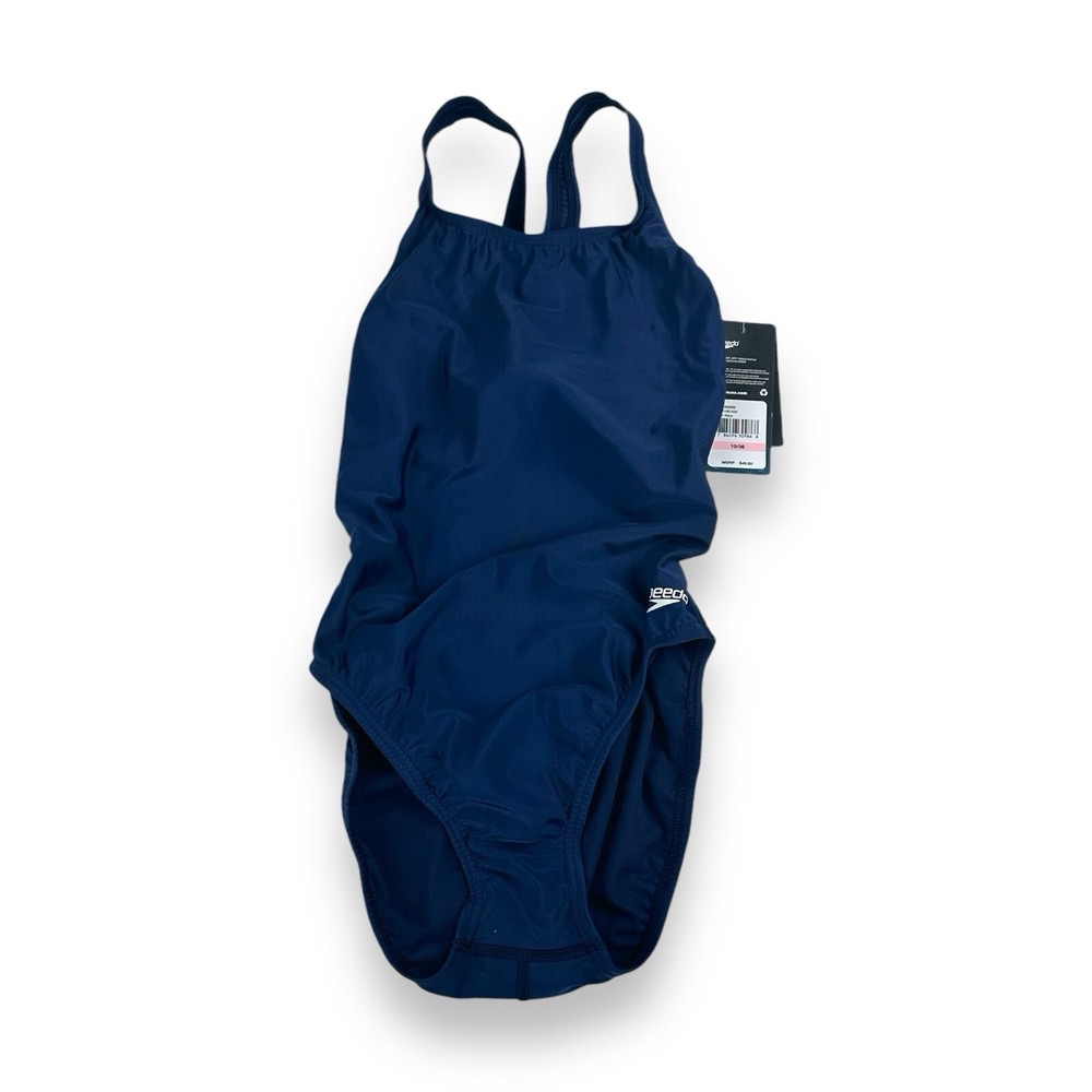 Speedo Women's ProLT Super Pro Solid One Piece Swimsuit - Navy, Size 10/36