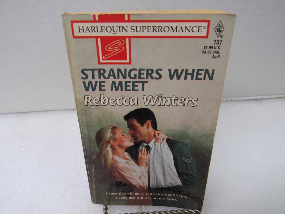 Strangers When We Meet Rebecca Winters Harlequin Books 1997 Paperback