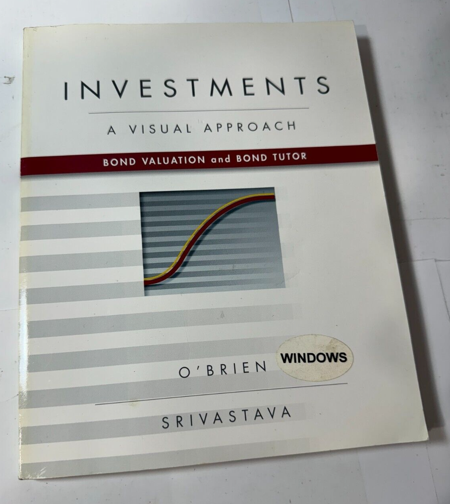 Bond Valuation with Bond Tutor by Sanjay Srivastava and John O'Brien - 1996 Mixed Media Investment Guide-image