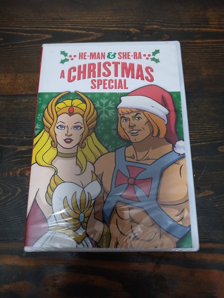 80s He-Man & She-Ra Christmas Special DVD Rare Masters of the Universe Collectible