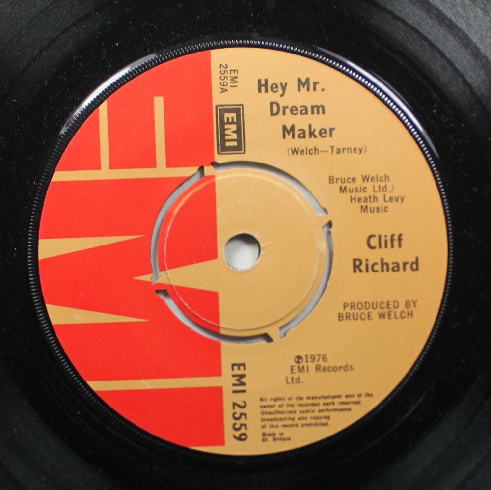 Rock Nm! 45 Cliff Richard - Hey Mr. Dream Maker / No One Waits On Emi