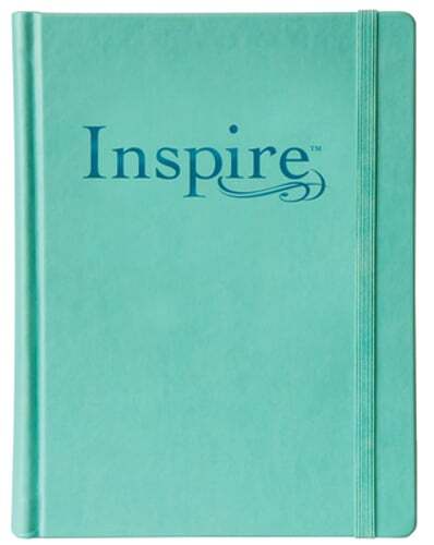 Inspire Bible NLT with Elastic Band for Creative Journaling and Note-Taking