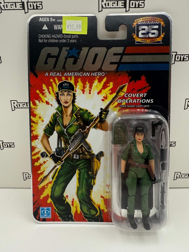 Hasbro G.I. Joe 25th Anniversary Covert Operations Lady Jaye