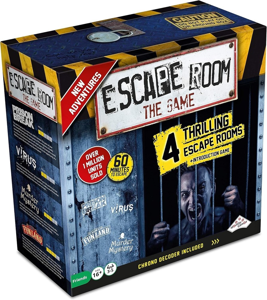 Unlock the Mystery with Escape Room V2 - Perfect for Game Nights