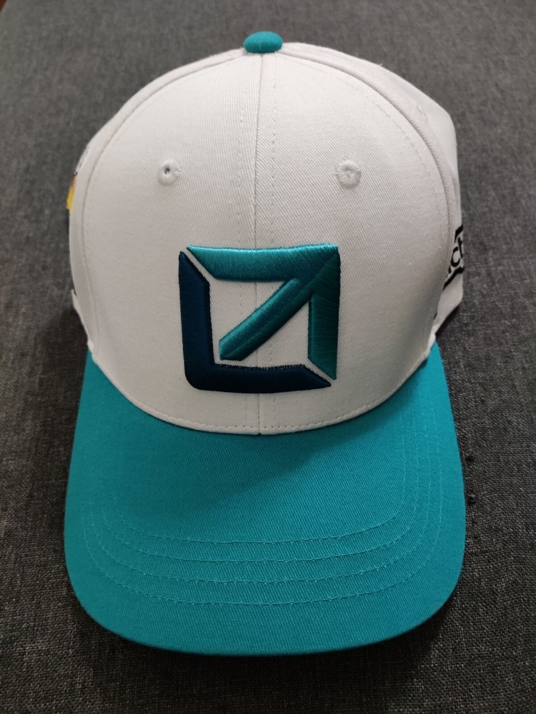 Tactical White Turquoise Adjustable Logistics Cap-image