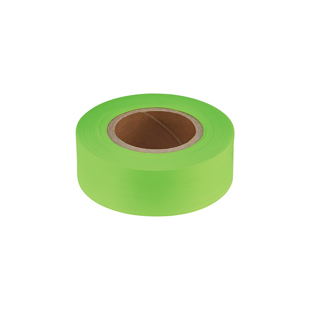 Milwaukee, 200ft. lime flagging tape, Color Green, Max. Width 2 in, Material