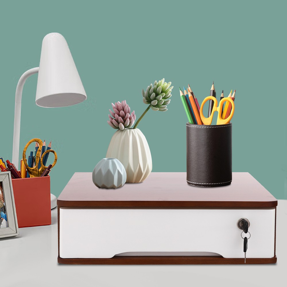 Single Ayer Drawers Desktop Storage Box Bedroom Furniture Wooden Jewelry Boxes