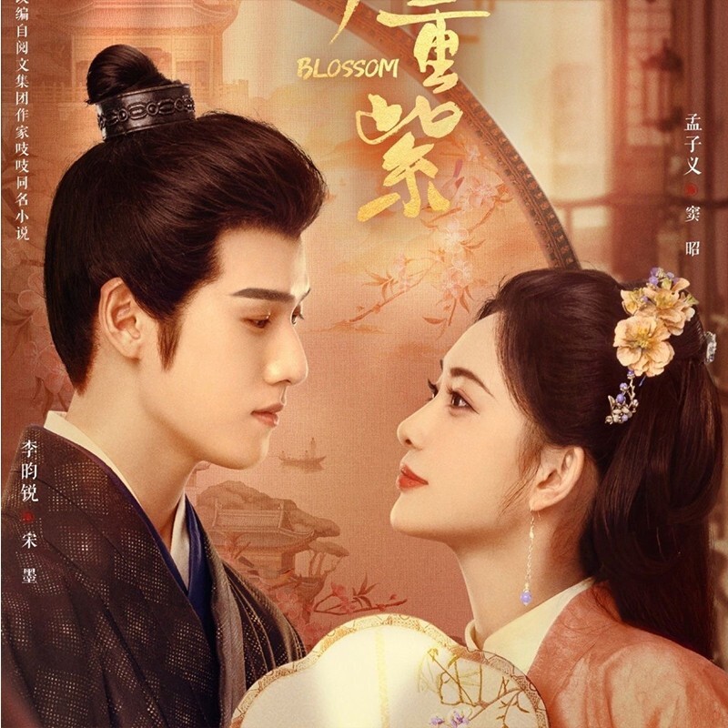 Chinese Drama blossom Chinese Sub 九重紫 Boxed 2024 古装言情