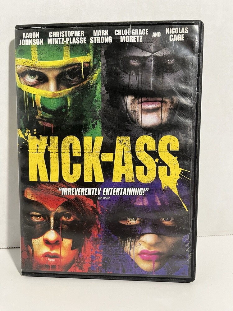 Kick Ass Movie DVD With Bonus Features