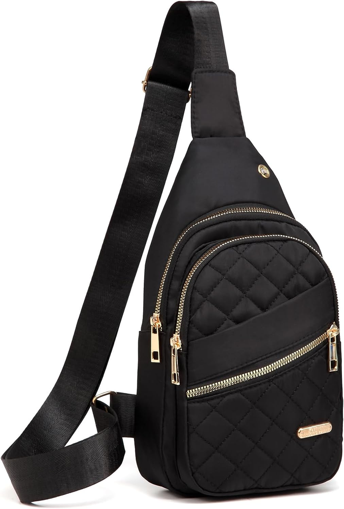 Crossbody Small Sling Backpack Sling Bag for Women Men, Chest Bag Daypack Crossb
