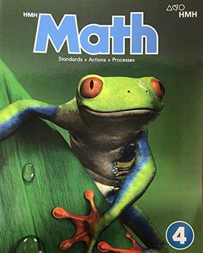 Student Workbook Grade 4 - Paperback, by Houghton Mifflin Harcourt - Very Good