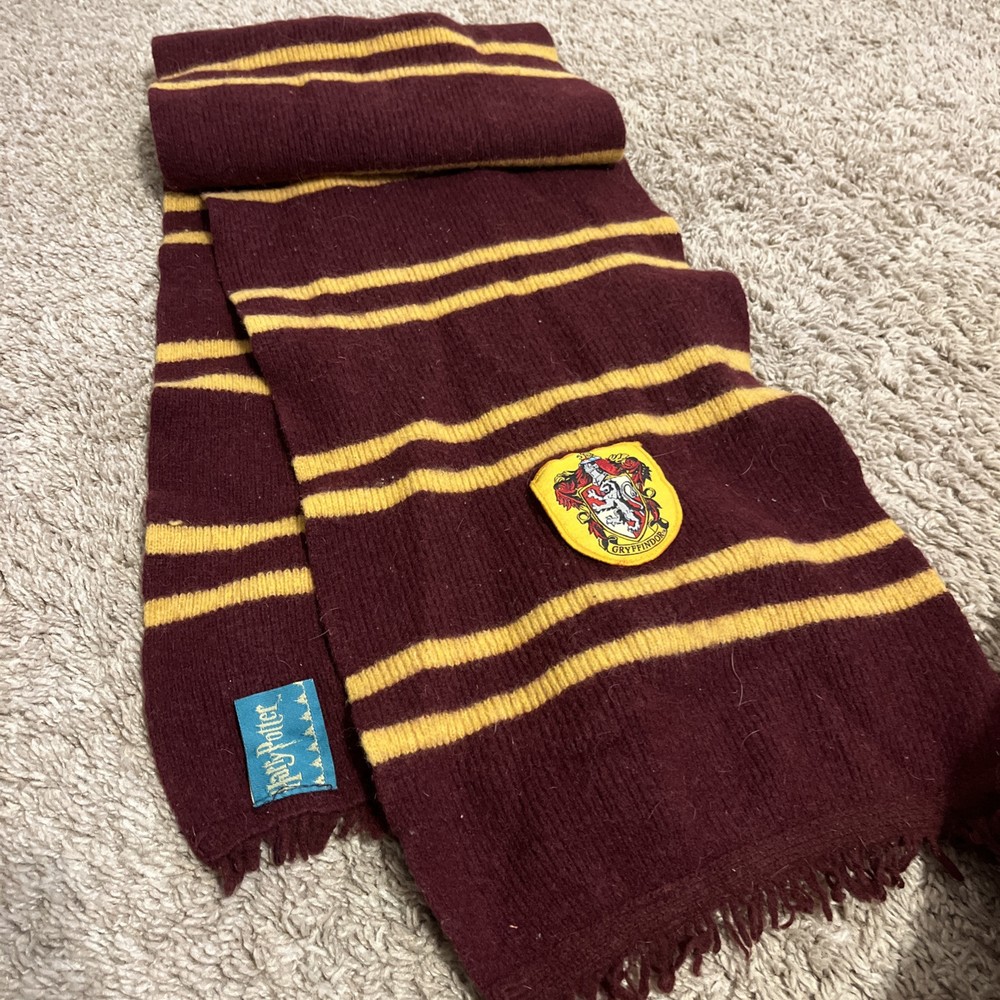 Harry Potter Gryffindor Knit Scarf Costume Cosplay One Size