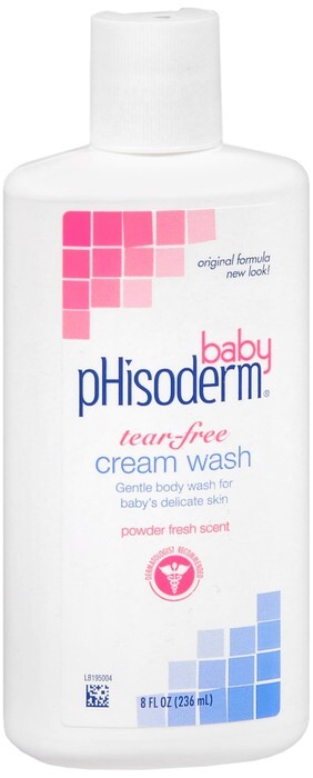 Phisoderm Baby Tear Free Cream Wash 8 oz