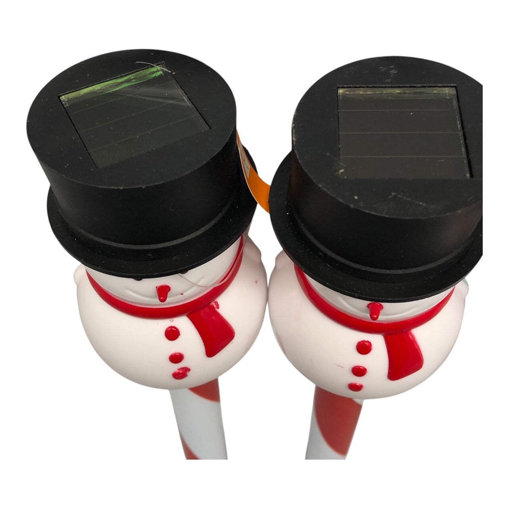 29152 - Set of 5 Snowman Solar Light Stake |Pod 2-43|