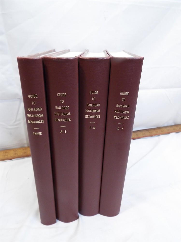 Railroad History Guide US & Canada by Taber US Train Book