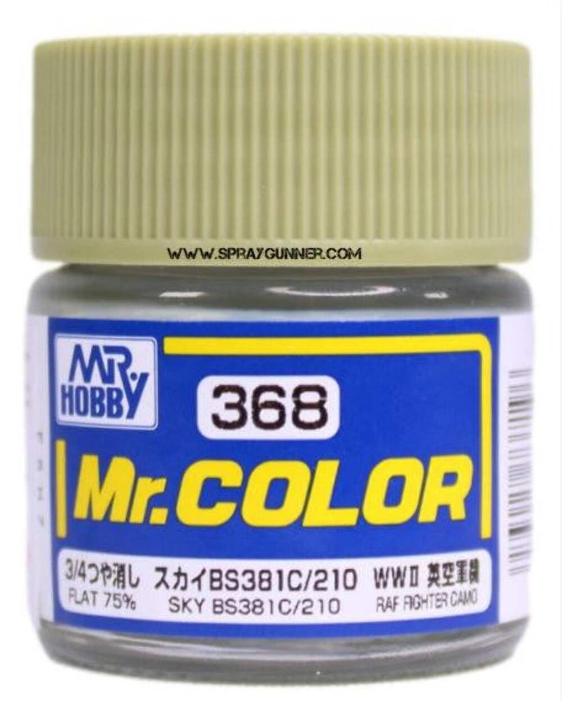 Flat Sky RAF BS381C/210 Mr.Color 10ml C368