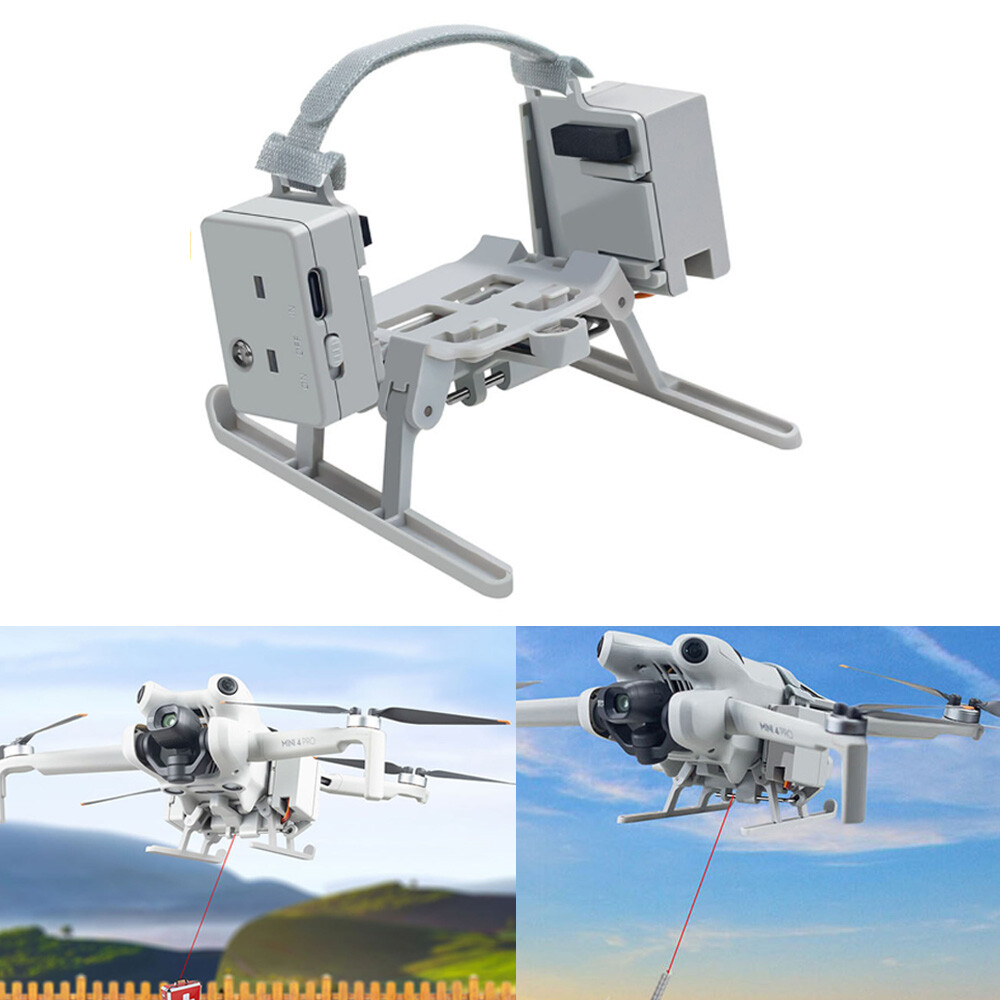 DJI Mini 4 Pro Drone Payload Release Dropper Accessory-image