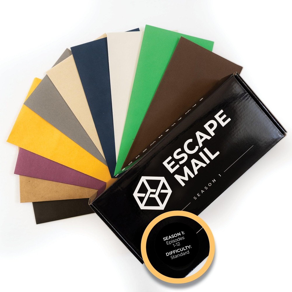 Escape Mail - Escape Room Game | Escape Room Kit, Family Escape Room Game | A...