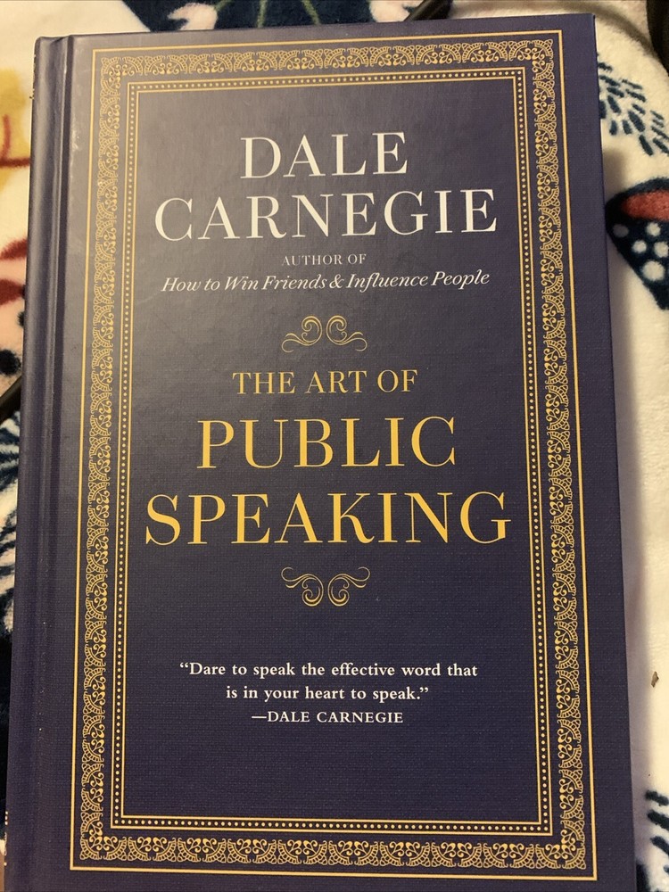 The Art Of Public Speaking Hardcover