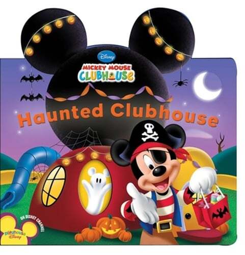 Spooky Disney Haunted Clubhouse Book for Kids