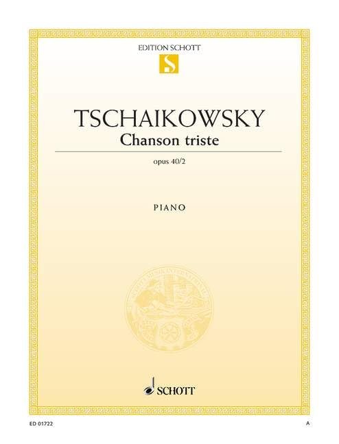 Chanson triste: op. 40/2. piano. Book The Fast Free ShippingFREE US DELIVERY | ISBN: 0001087673 | Quality Books