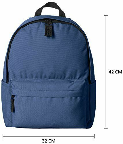AmazonBasics Classic Backpack - Navy, 5-Pack-image