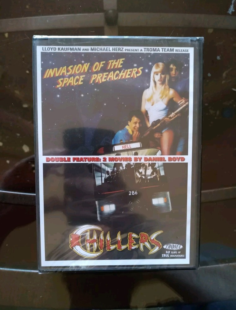 Space Preachers & Chillers Sci-Fi Horror DVD