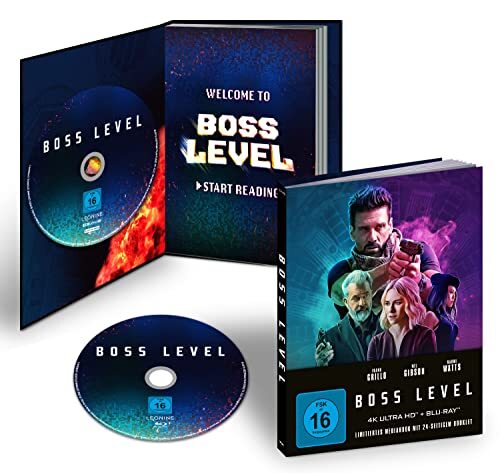 Boss Level UHD Blu-ray (Ltd. Edition) (4K UHD Blu-ray) Frank Grillo Naomi Watts