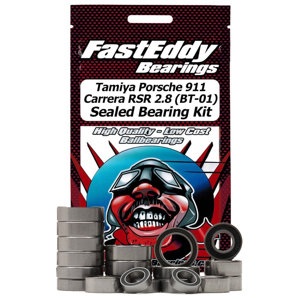 TFE9340 FastEddy Bearings Tamiya Porsche 911 Carrera RSR 2.8 BT-01 Sealed Bearin