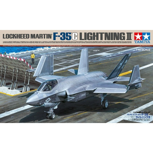 TAMIYA 1/48 Scale F-35C Lightning II Model Kit  