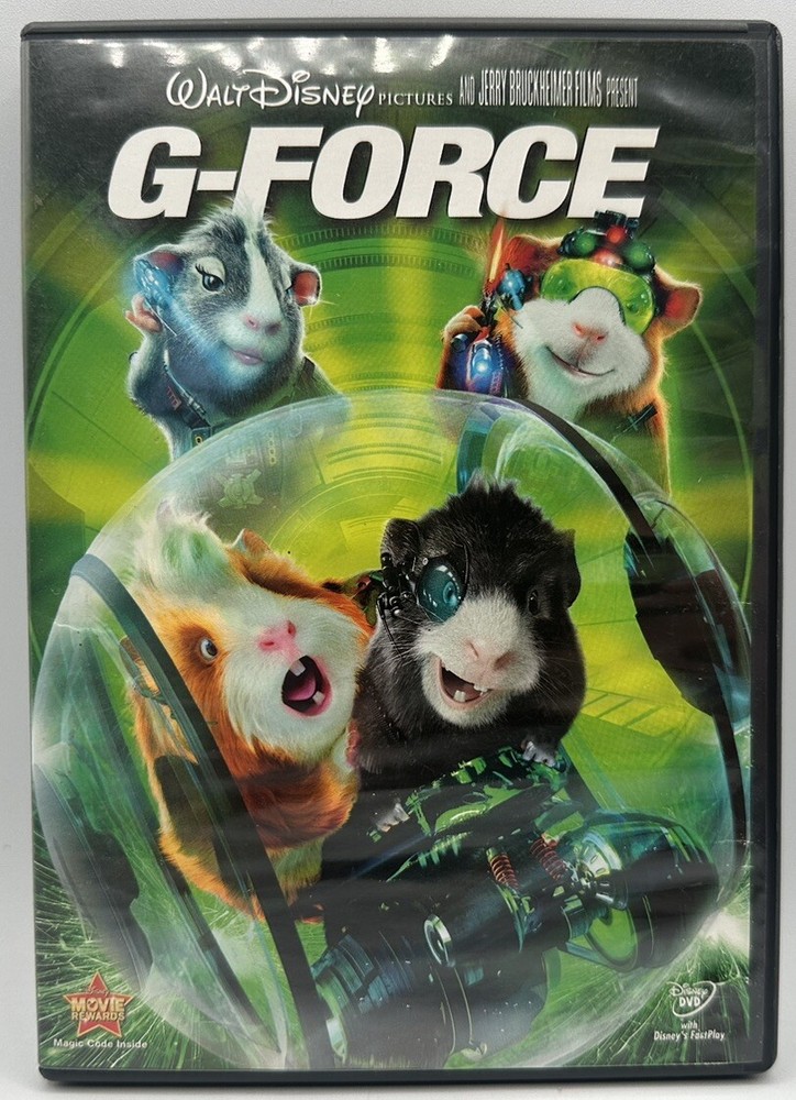G-Force DVD Disney Nicolas Cage Sam Rockwell Tracy Morgan Widescreen 2009