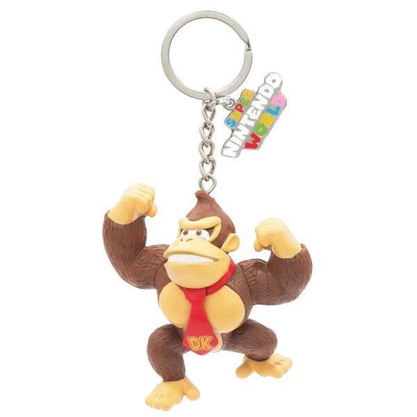 [Universal Studios] Super Nintendo World Donkey Kong Keychain From JP NEW