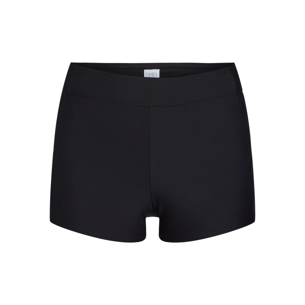 Time and Tru Women's Boyshort Swimwear, Black Size 2X (20W-22W) NWT