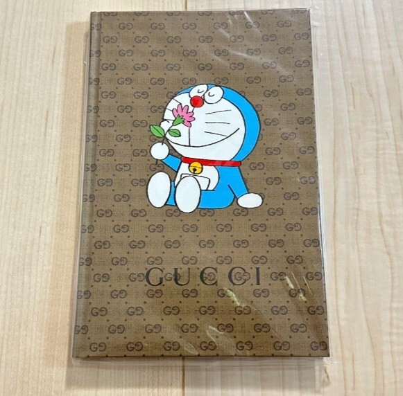 GUCCI x Doraemon Collaboration Japan Limited Notebook Authentic Gift NEW