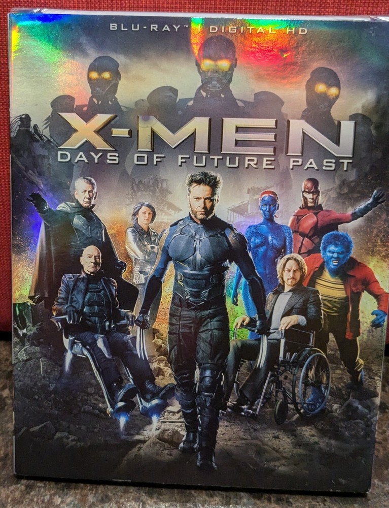 X-MEN Days of Future Past BLU-RAY, DIGITAL HD Wolverine  Professor X-NEW& Sealed