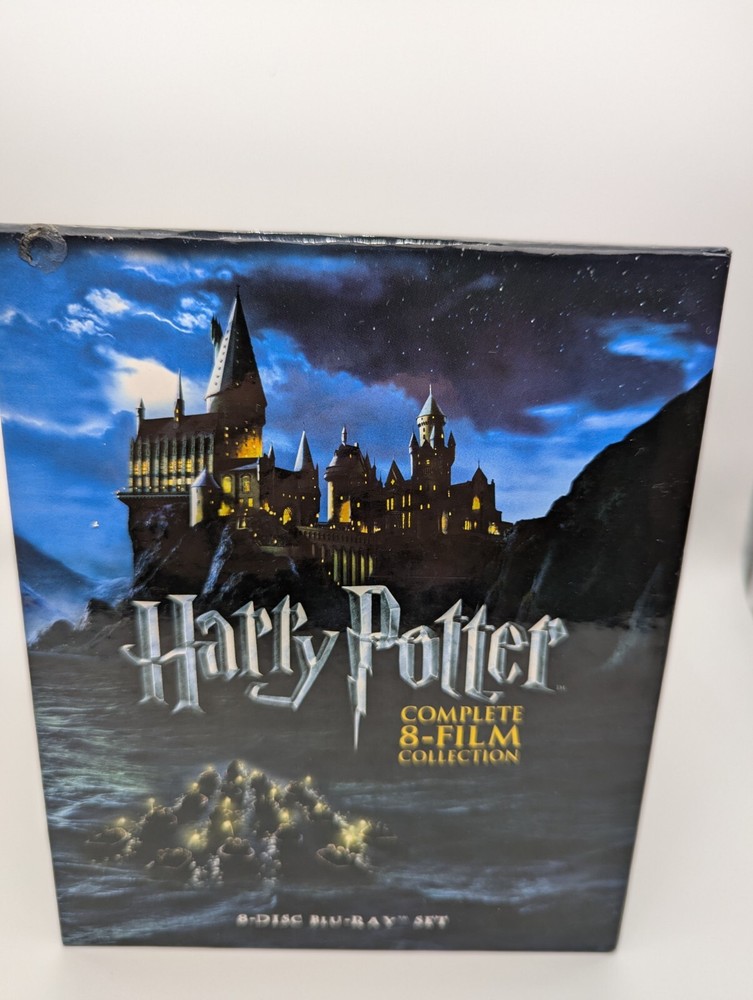 Harry Potter The Complete 8-Film Collection Blu-ray Box Set Region B Rated M