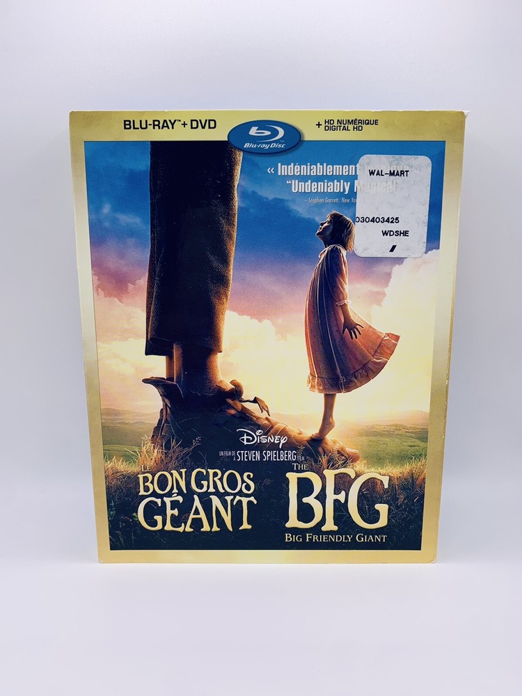 Bon Gros Géant (DVD+Bluray) Walt Disney, Trilingual (FR-ANG-ES)