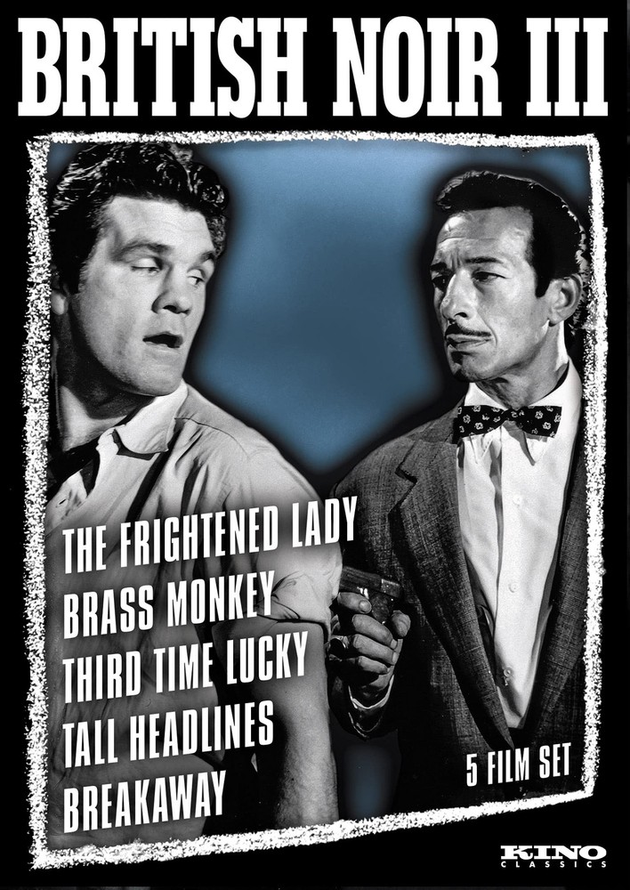BRITISH NOIR COLL. III (FRIGHTENED LADY/BRASS MONKEY/THIRD TIME LUCKY / TA (DVD)