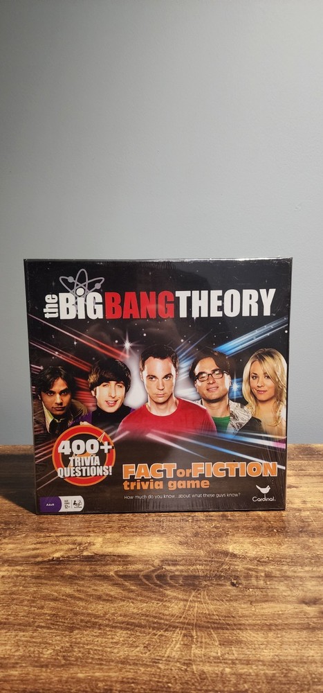 The Big Bang Theory Trivia Game Fact or Fiction Edition, New Sealed In The Box