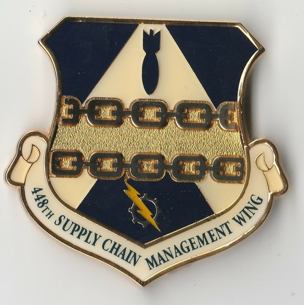 448th Supply Chain Management Wing USAF Challenge Coin  2