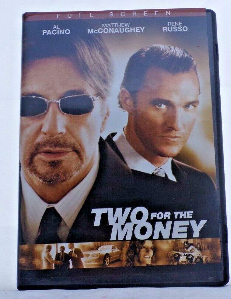 Pacino McConaughey in Two for the Money 2005 Widescreen DVD