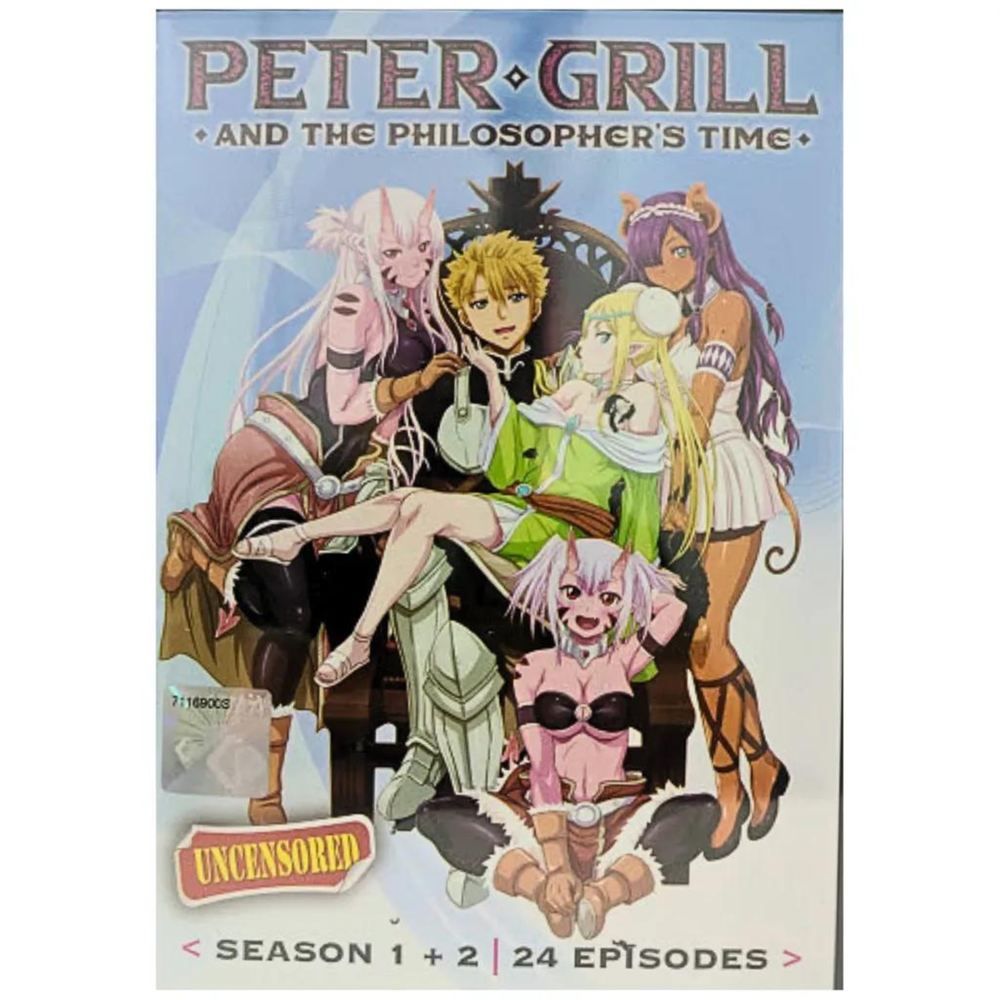 DVD Anime Peter Grill And The Philosopher's Time Season 1+2 (Uncensored) Eng Dub