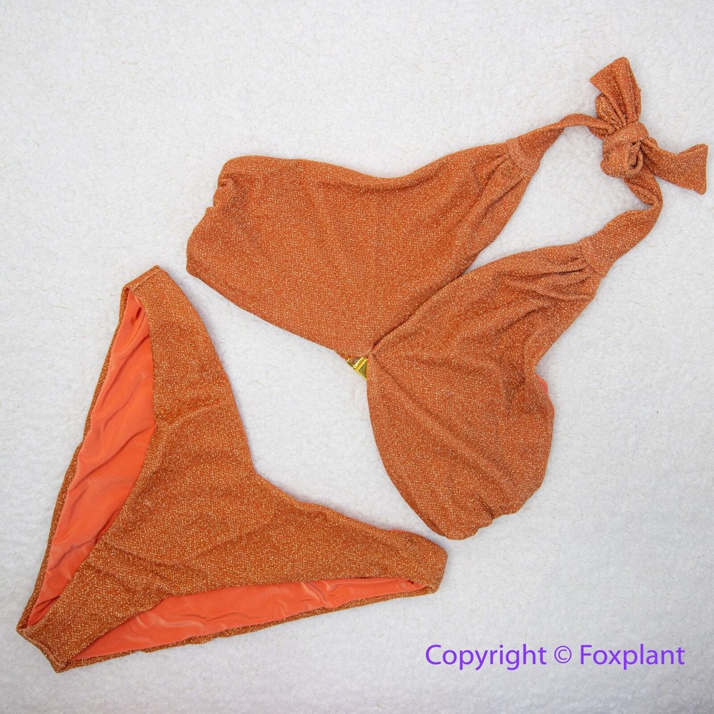 Beach Riot Jessica Shine Bikini Top & Cecilia Bottom in Size M  