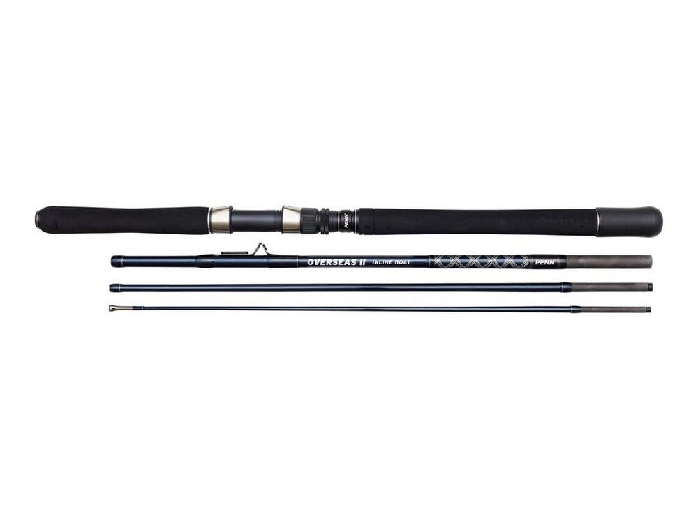 Penn Overseas II 2.1m 4-Piece Inline Boat Fishing Rod-image