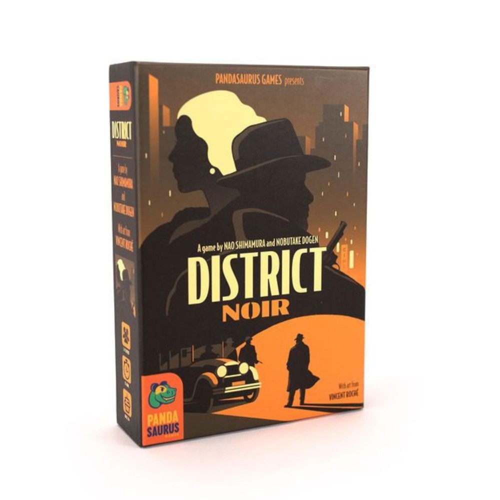 District Noir Card Game | Crime Themed Bluffing and Set Collection Strategy G...