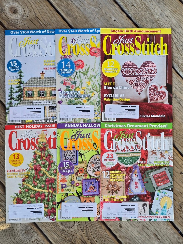 Just Cross Stitch - 2010- Magazine Bundle