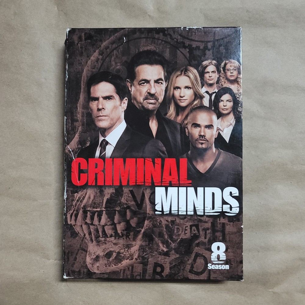 Criminal Minds: The 8th Season (6 Disc DVD Set, 2012)