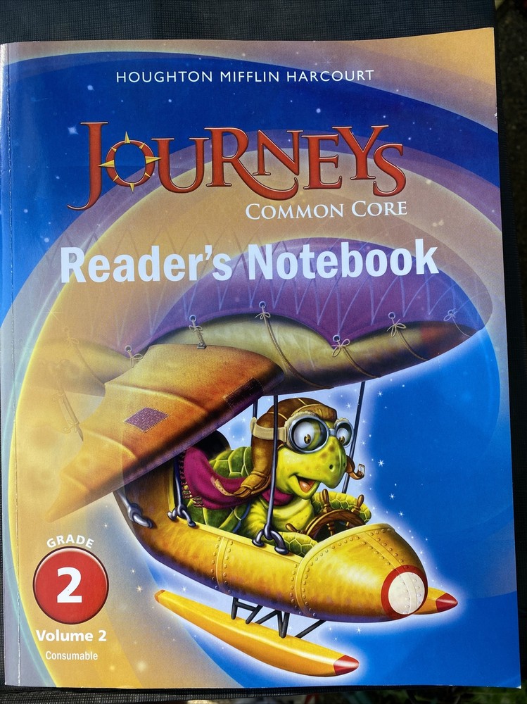 Journeys: Common Core Reader's Notebook Consumable Volume 2 Grade 2 Unused!