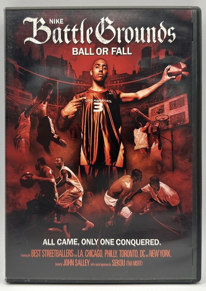 Nike Battlegrounds: Ball Or Fall DVD Battle For king Of Court A NIKE Production