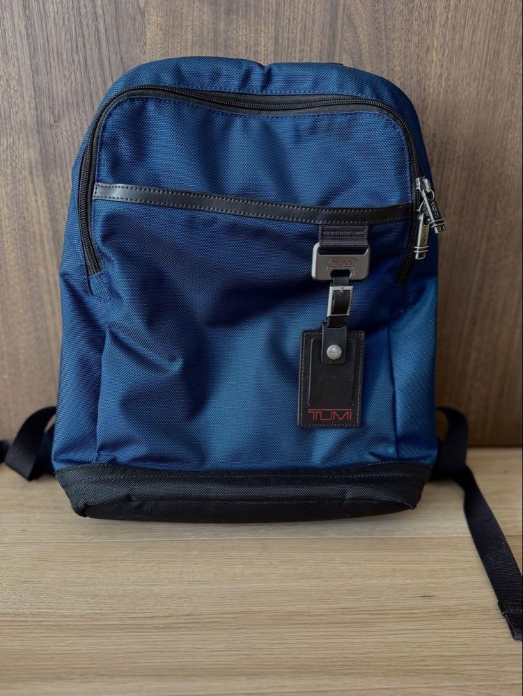 Tumi Small Backpack 69391Bto in Navy Blue
